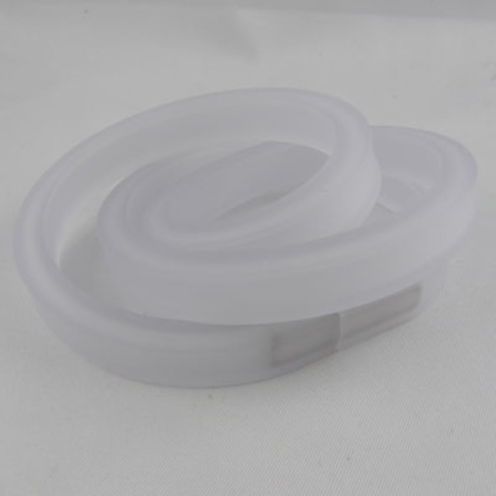0,50 Cm PVC hult rektangel Hvitt