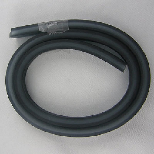 0,50 Cm PVC hult rektangel M&oslash;rkegr&aring;tt