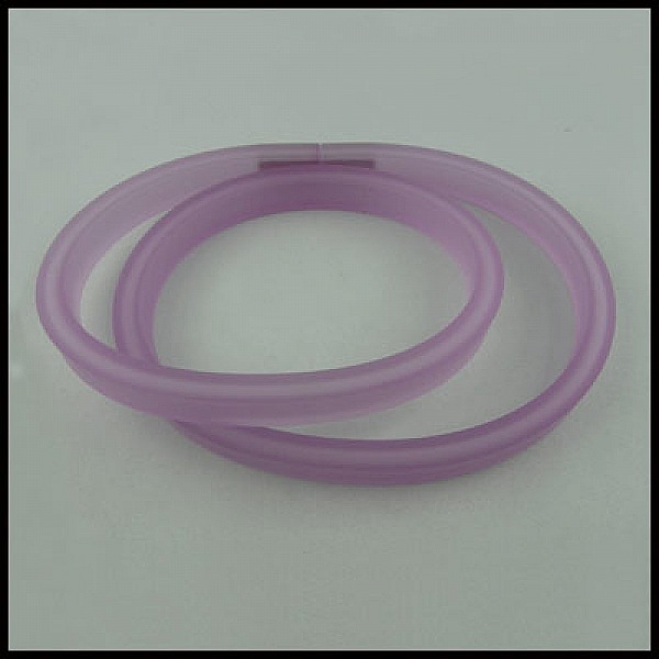 0,50 Cm PVC hult rektangel Fiolett rosa