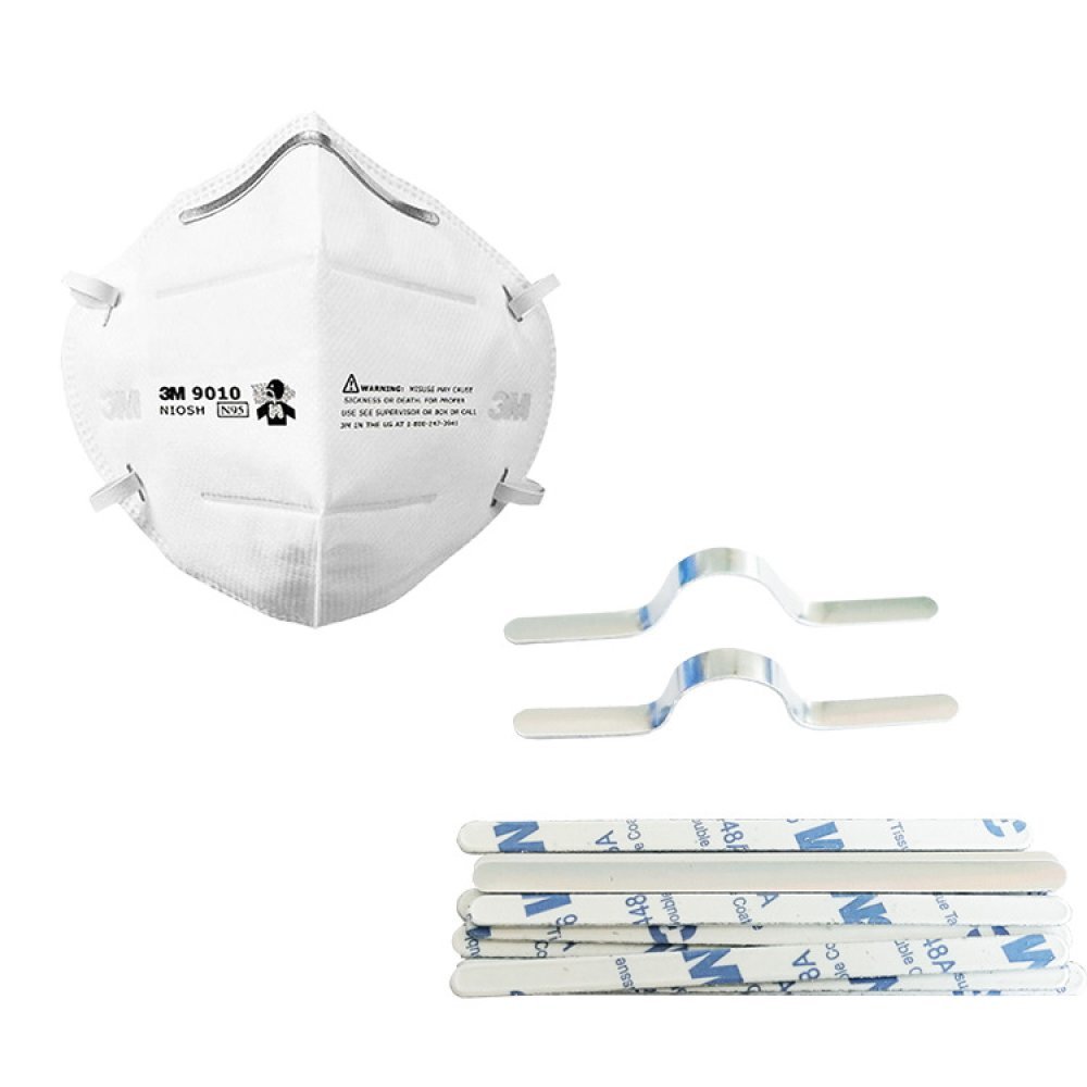 100 stk Nesebrostrimmel Maske tilbehør N°03 Nesestang