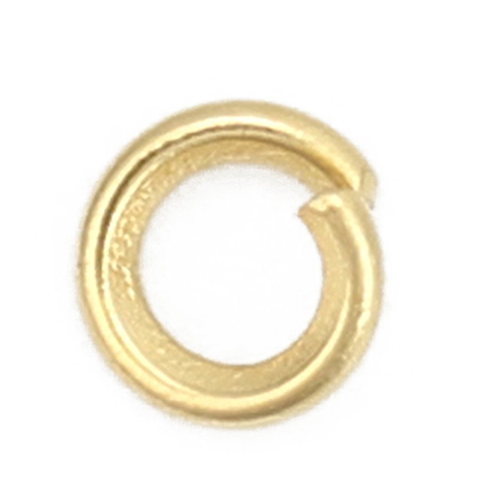 10 Åpne skjøteringer 03 mm Rustfritt stål forgylt nr. 02