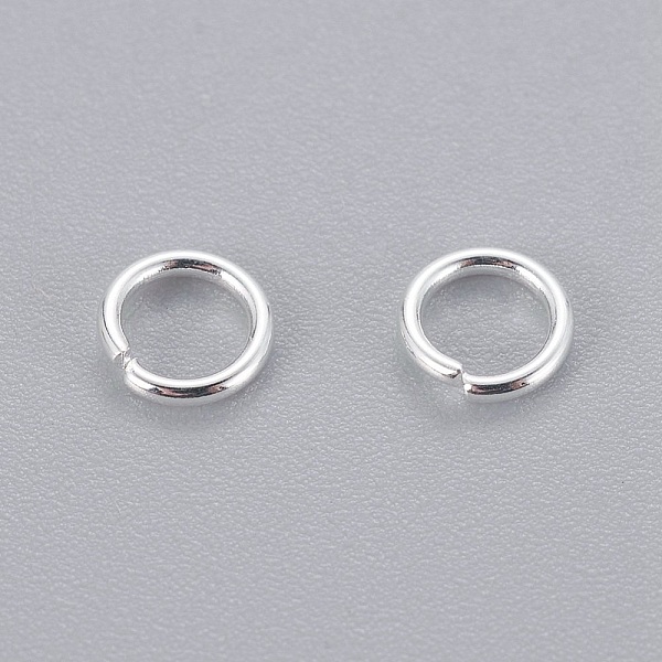 10 Anneaux de jonction ouvert 05 mm Inoxydable Argent Clair