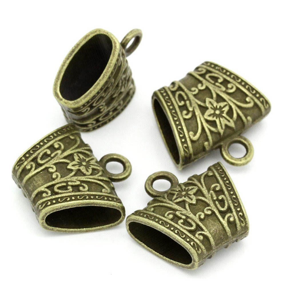 10 skjerfsløyfer N°28 Bronse