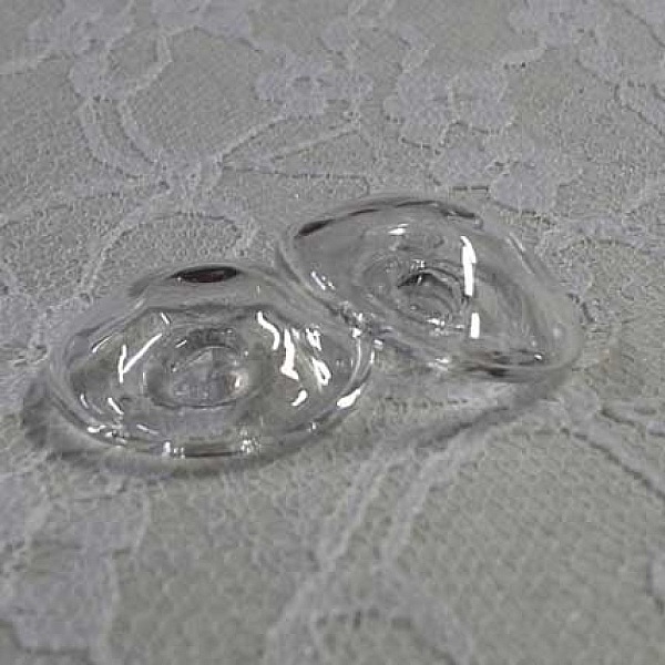 1 Boule en verre D&ocirc;me 25 mm 01 &agrave; remplir