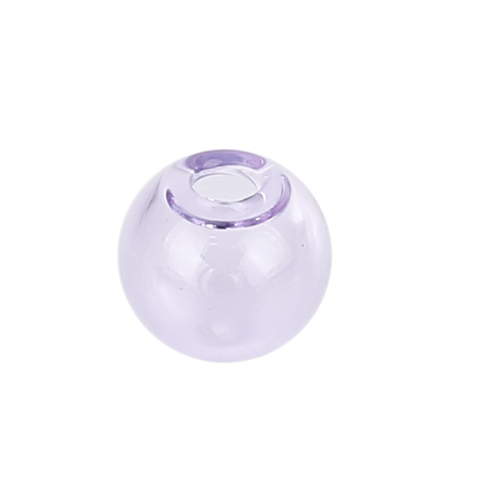 1 rund glasskule for å fylle 12mm Lilla