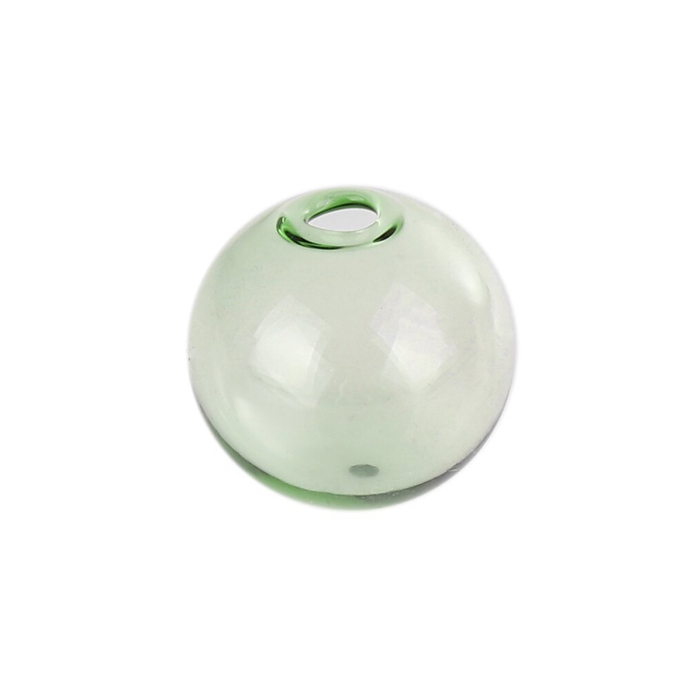 1 rund glasskule for å fylle 16mm Grønn