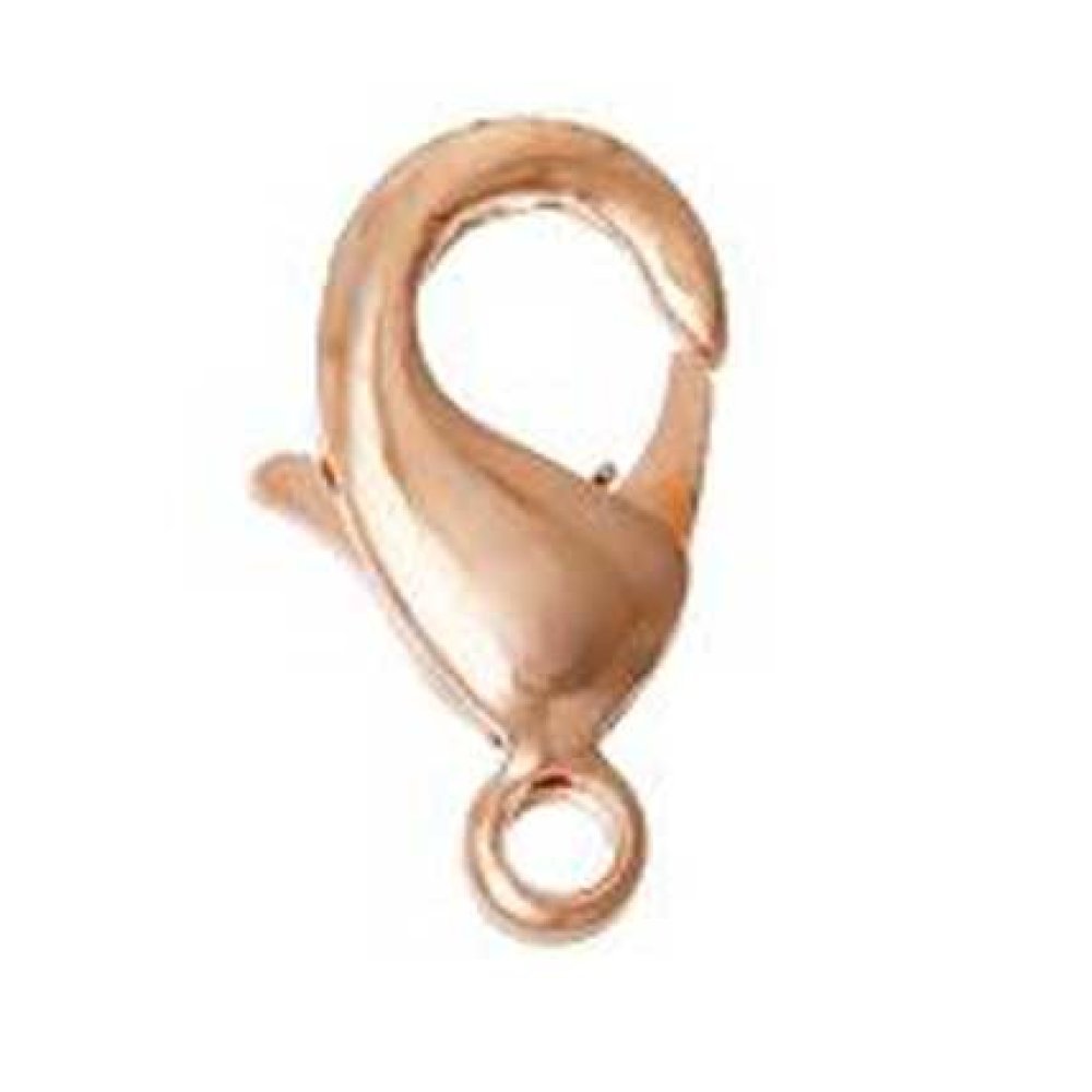 1 karabinkrok 15 x 08 mm Gold Rosé