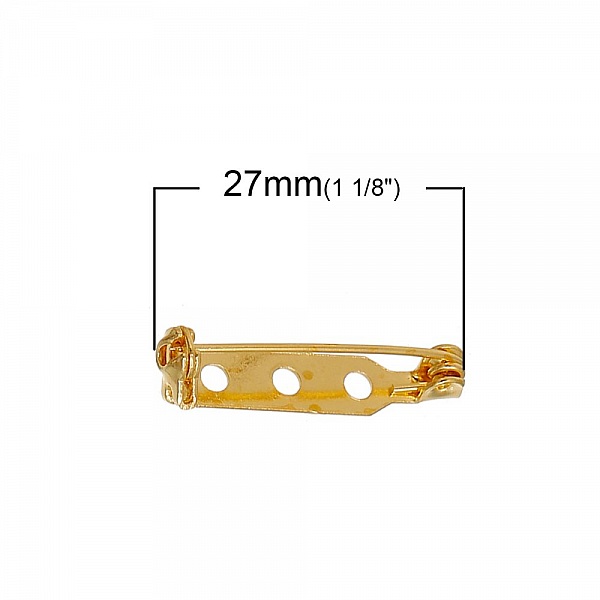 1 Spindelst&oslash;tte 27mm N&deg;01 Gull