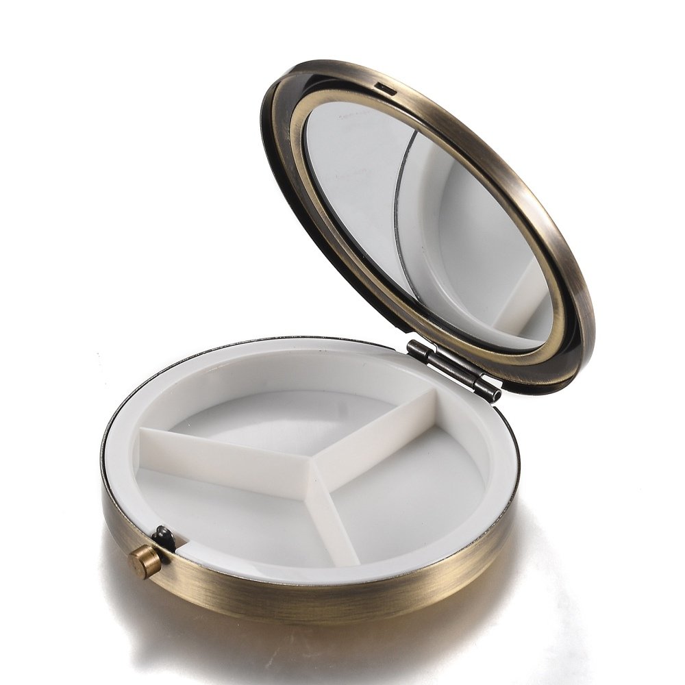 1 pilleboks som skal personaliseres Bronse N°02