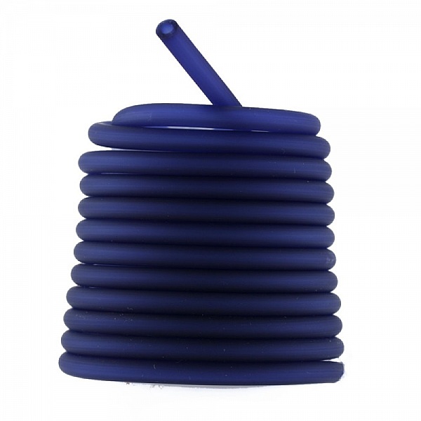 1 meter Pvc Hollow Cord 5 mm Blue Montana
