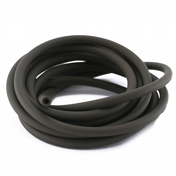 1 meter Pvc Hollow Cord 6,5 mm Brun