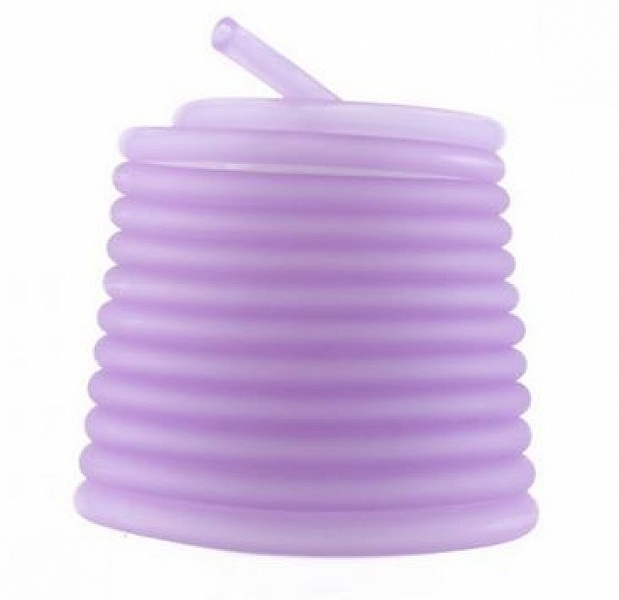 1 meter Pvc hul ledning 6,5 mm Lilla