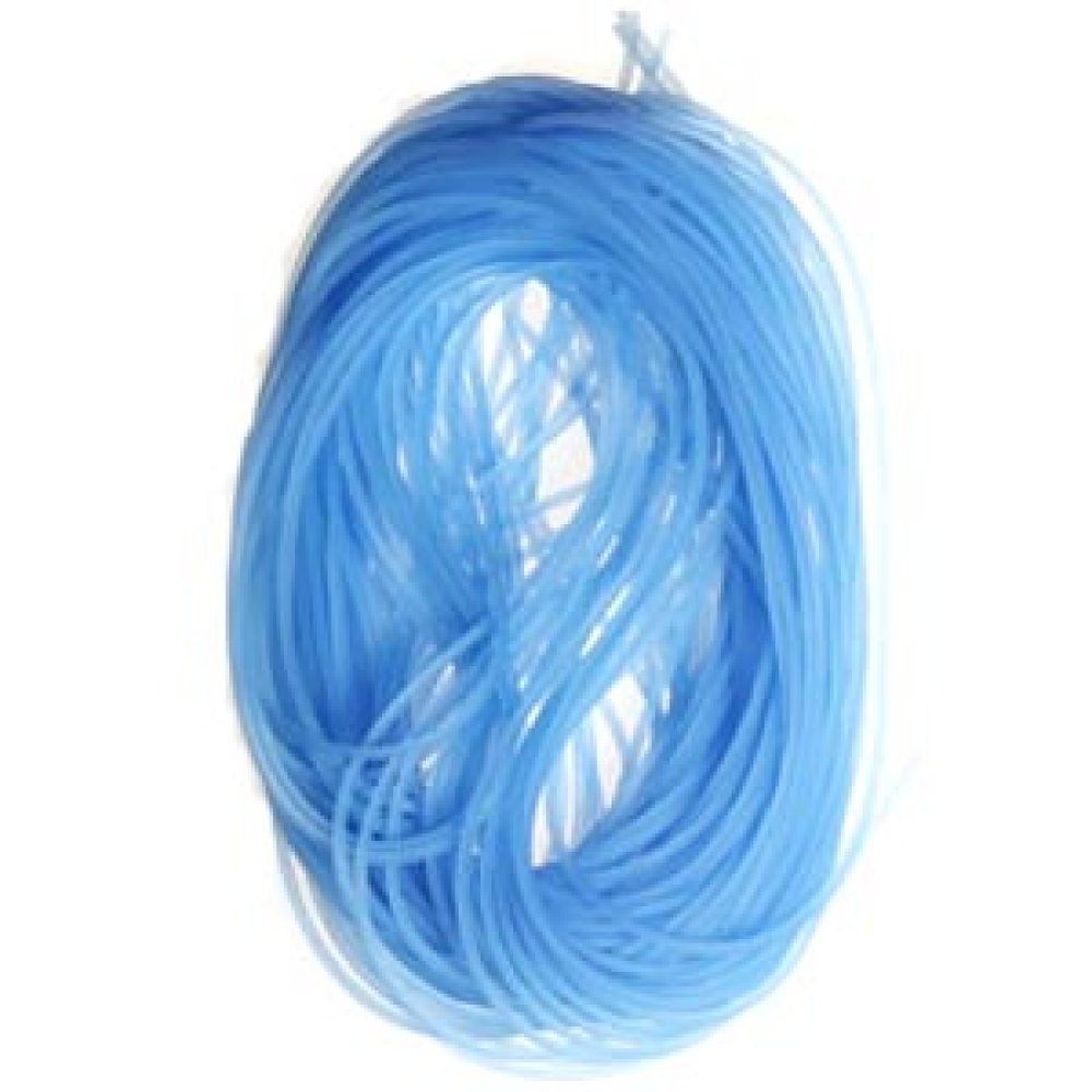 1 meter 1,5 mm lyseblå PVC-ledning.