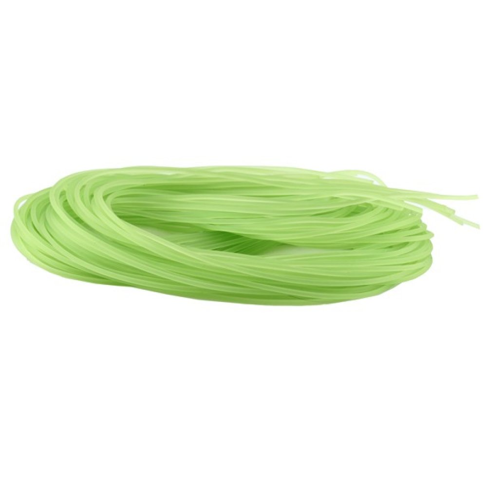 1 meter 1,5 mm anisgrønn PVC-tråd.