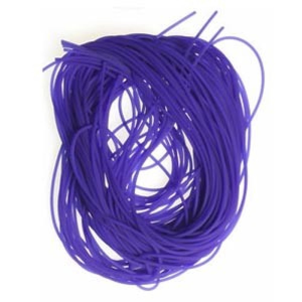 1 meter 1,5 mm fiolett PVC-ledning.