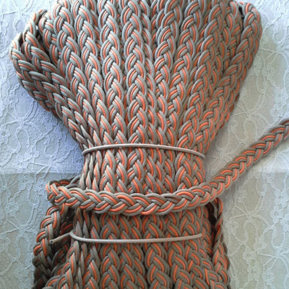 1 meter flettet vokset flette 20 mm N°03
