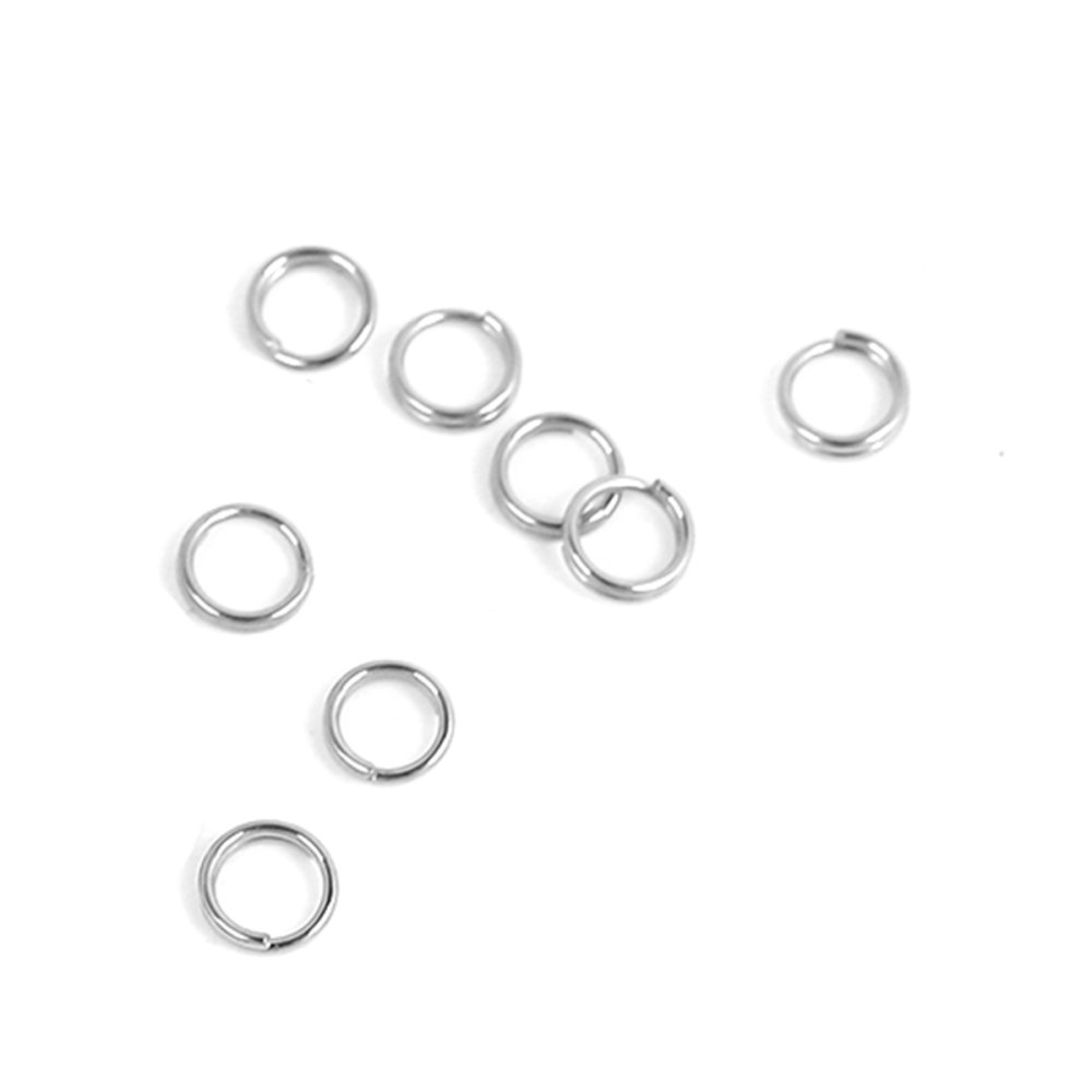 20 doble koblingsringer 05 mm rustfritt
