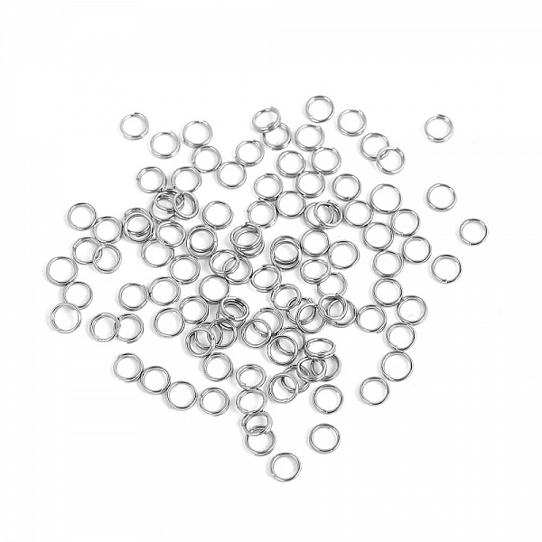 20 doble koblingsringer 05 mm rustfritt