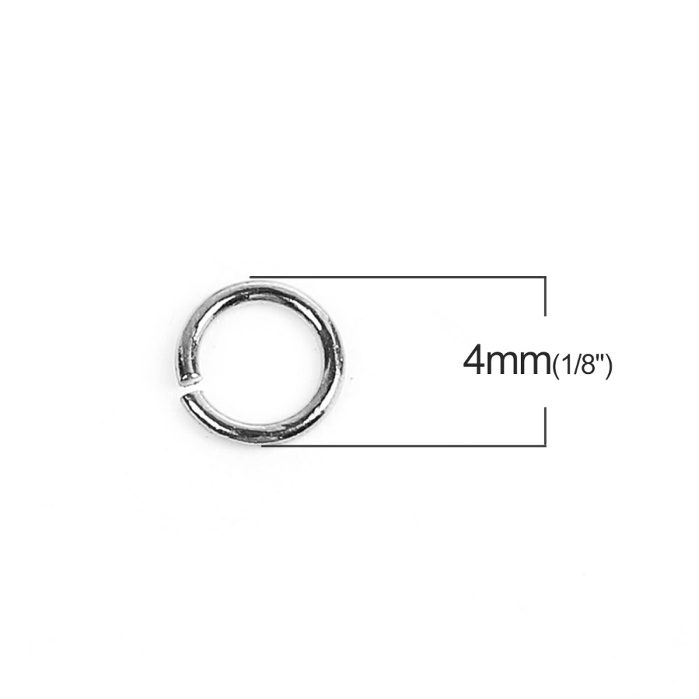 20 Åpne skjøteringer 04 mm Rustfritt stål nr. 01-02