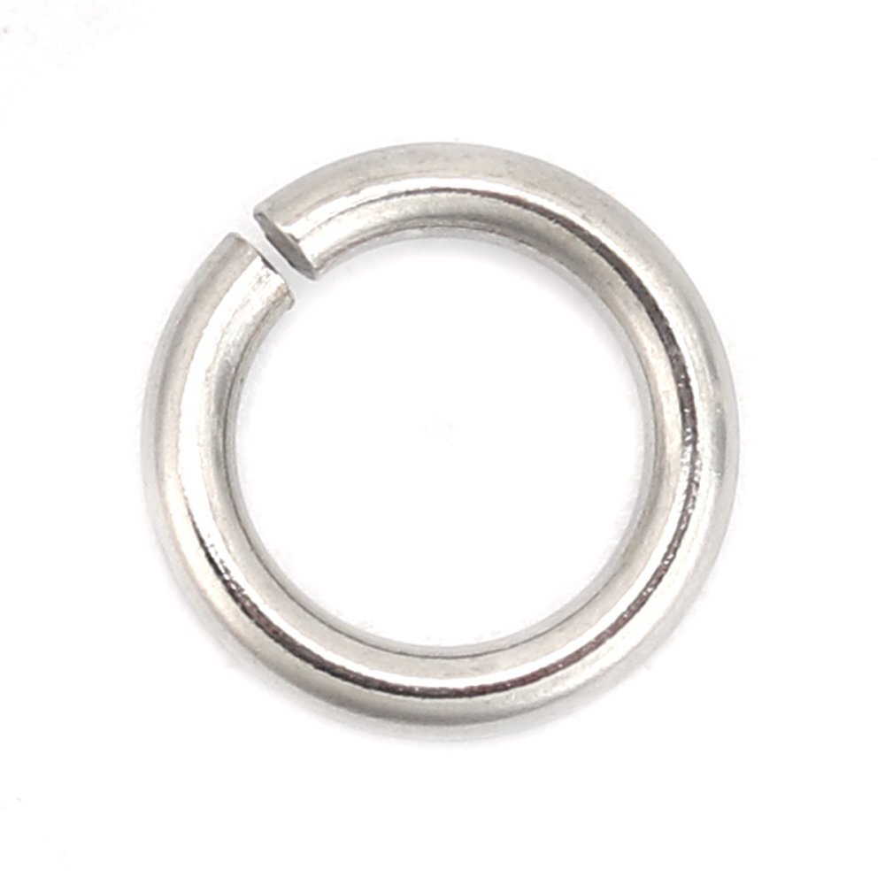 20 Åpne koblingsringer 09 mm rustfritt