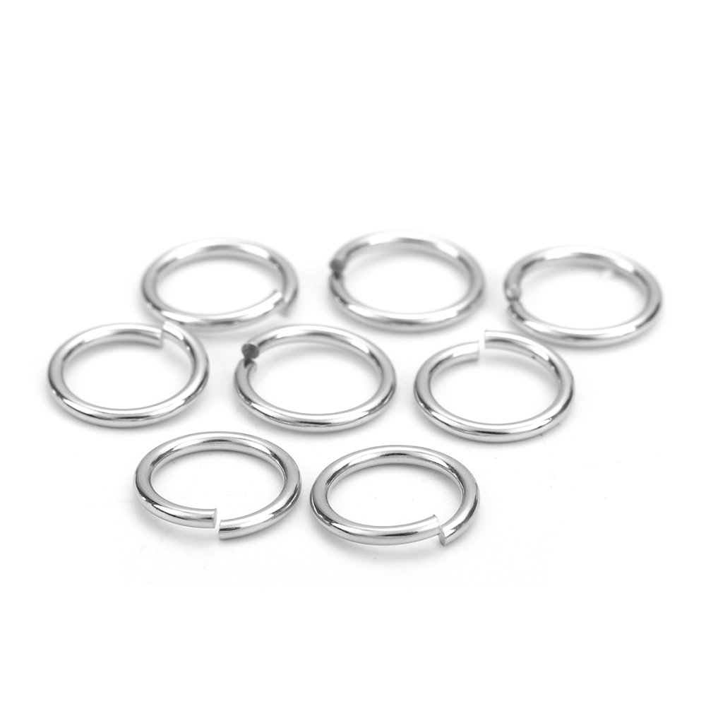 20 Åpne koblingsringer 12 mm rustfritt