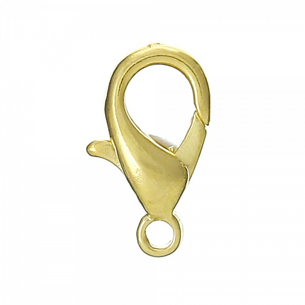 20 Karabinkroker 10 x 06 mm gullbelagt