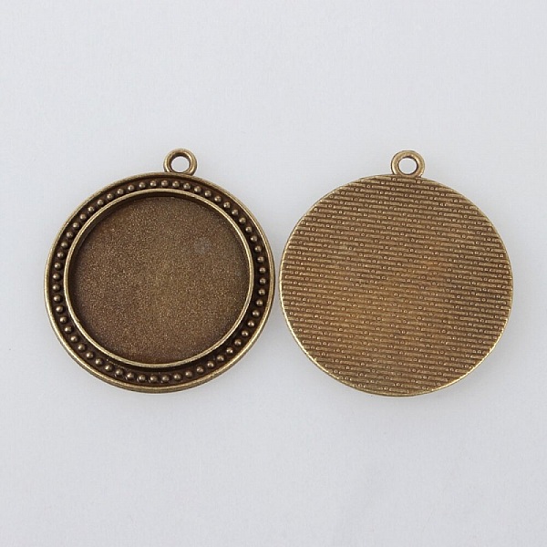 20 x 30mm bronse cabochonholdere, cabochon anheng 88AB 