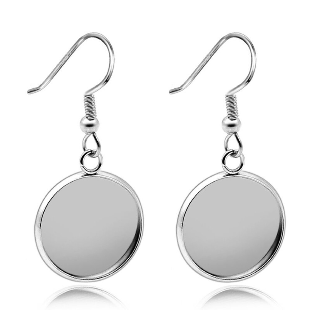 20 øredobberholdere 12 mm N°06 Aged Silver