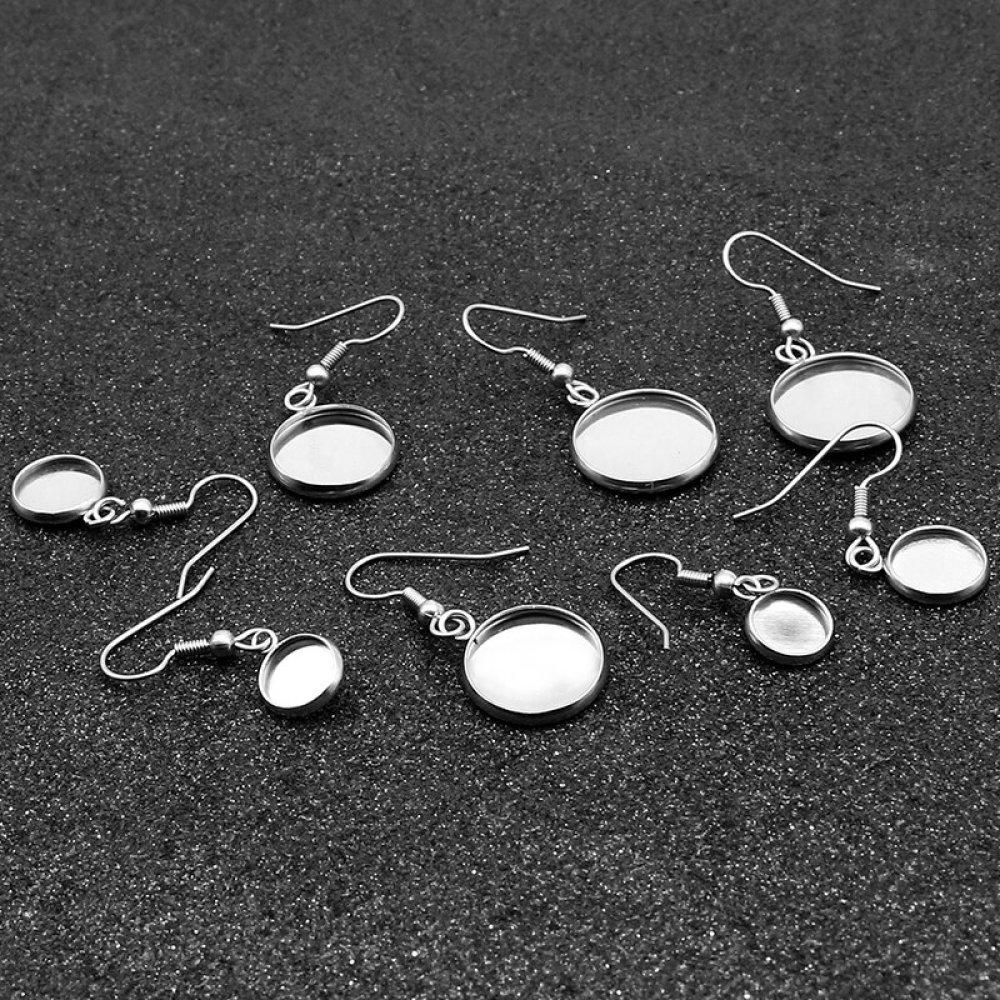20 øredobberholdere 12 mm N°06 Aged Silver