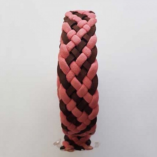 2.60 m&egrave;tre cuir tress&eacute; n&deg;22 30 mm