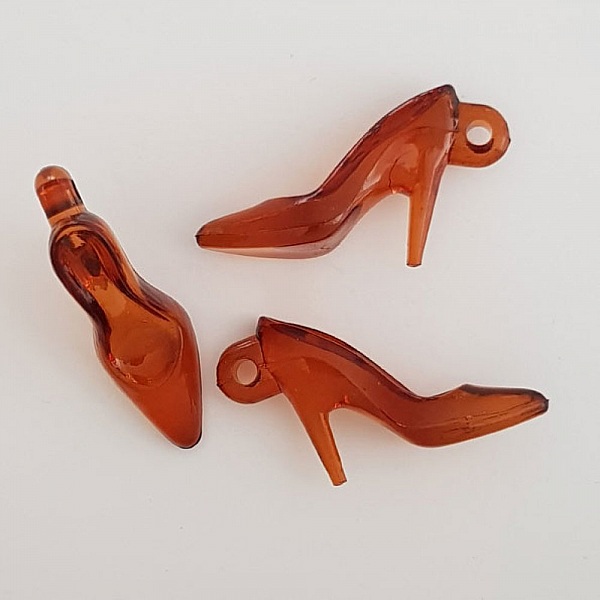 3 Charm sko nr. 33 m&oslash;rk brun