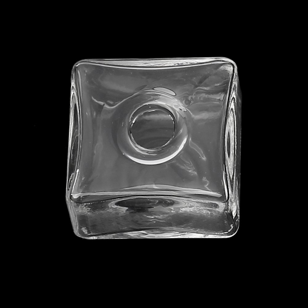 5 glasskuler Square 20 mm for å fylle