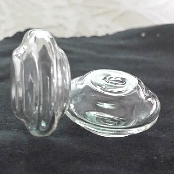 5 glasskuler Plate nr. 06 til &aring; fylle