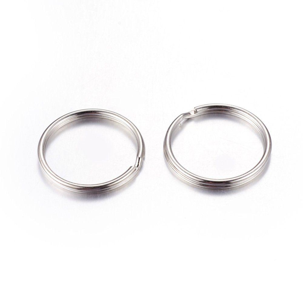 Rund nøkkelring 30 mm N°02