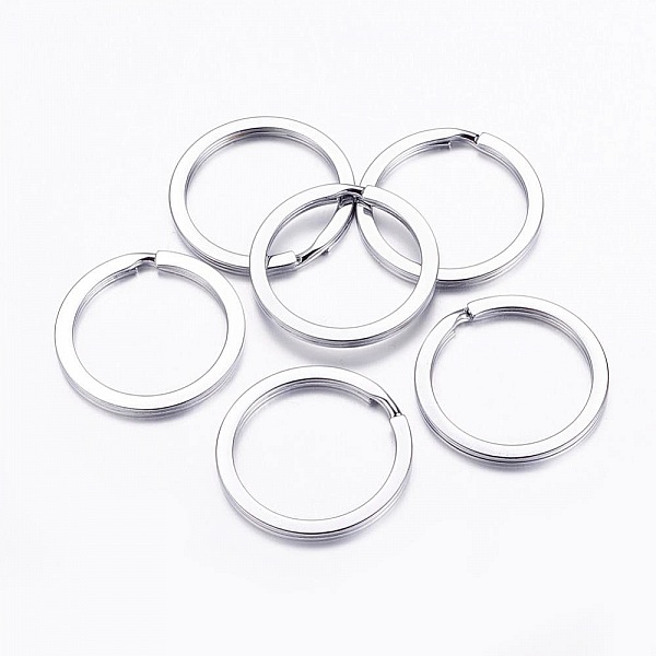 Anneau porte cl&eacute;s forme rond 30 mm