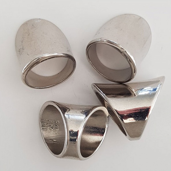 CCB skjerfringer med stort hull nr. 53