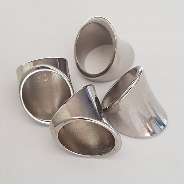 CCB skjerfringer med stort hull nr. 53