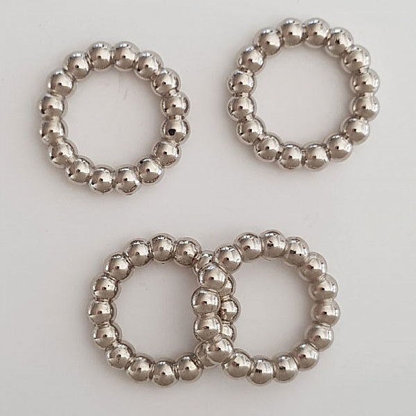 CCB skjerfringer med stort hull N&deg;56