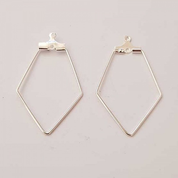 Diamond Primer Silver Earring Holder N&deg;01 x 1 stk.