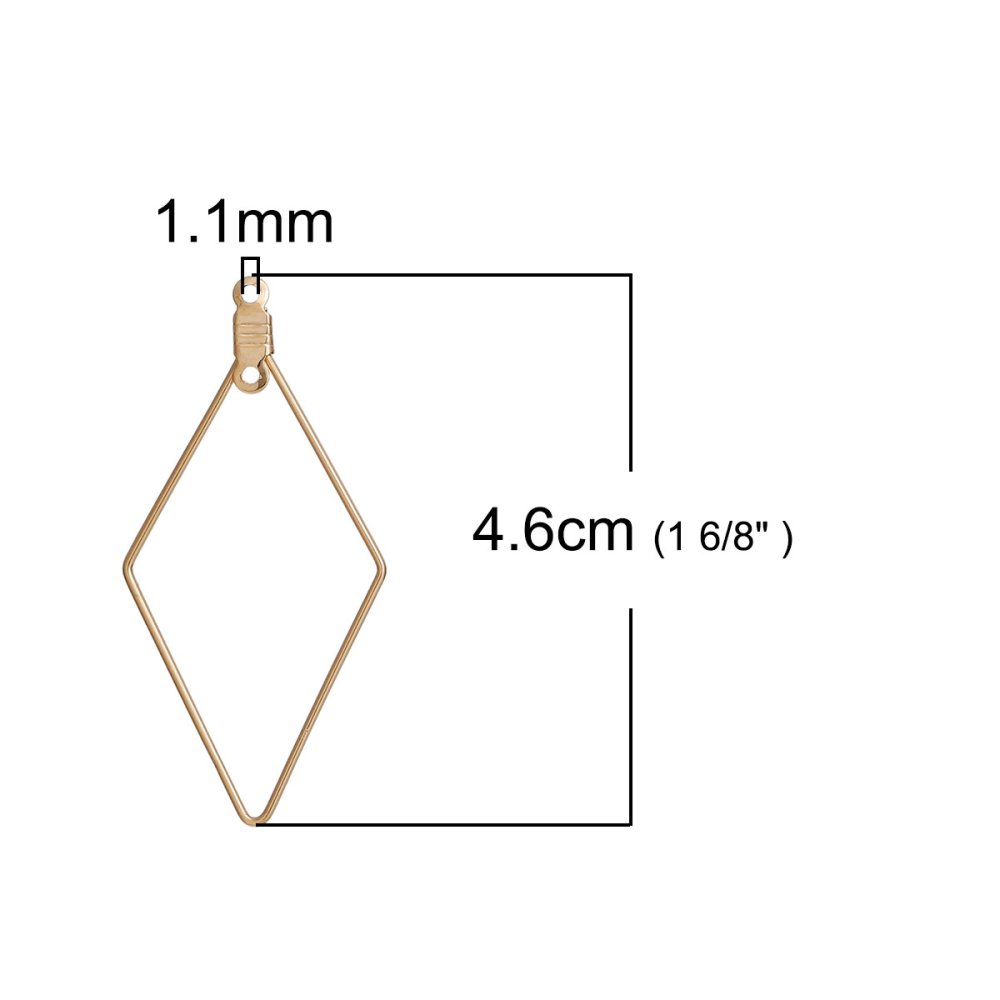 Diamond Primer gull øredobberholder N°01 x 10 stk.