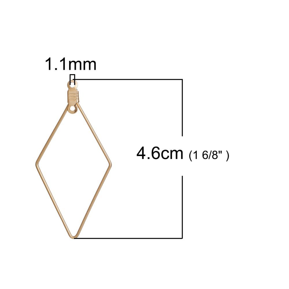Diamond Primer gull øredobberholder N°01 x 10 stk.