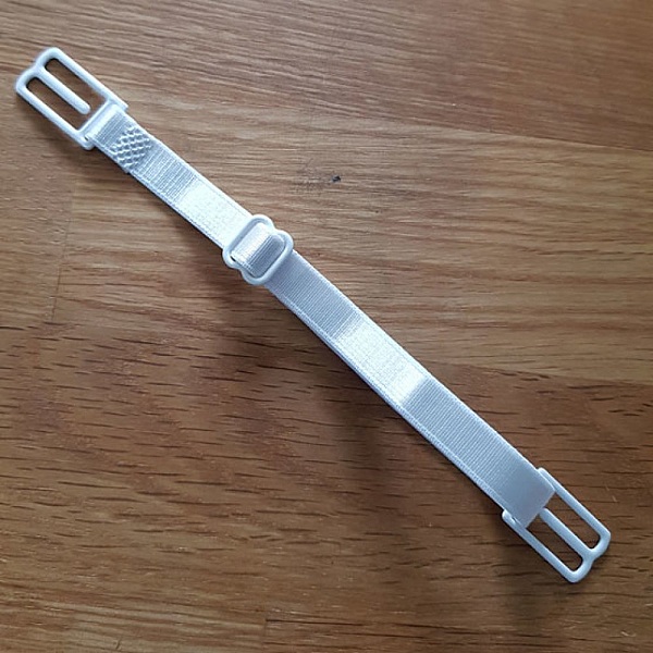 Elastisk stropp 10 Justerbare maskeforlengelser &oslash;rekrok Fushia