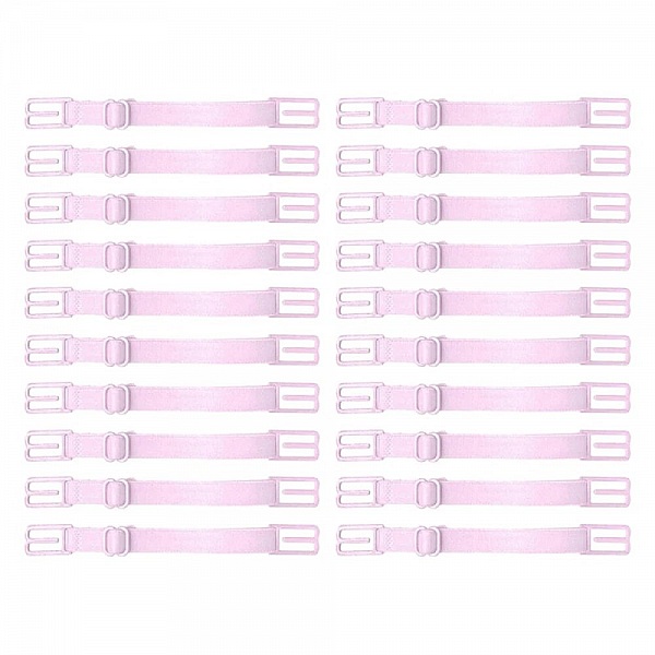 Elastisk stropp 20 Justerbare maskeforlengelser &oslash;rekrok Hvit