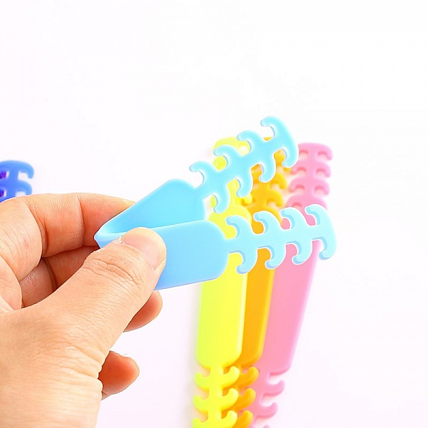 Elastisk stropp 5 Justerbare &oslash;rebeskyttere for maske Violet