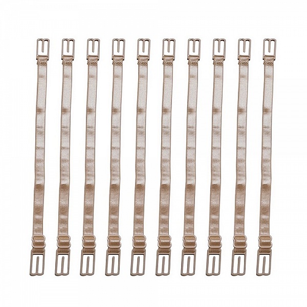 Attache elastique Extension de masque r&eacute;glable crochet d'oreille Brun Clair