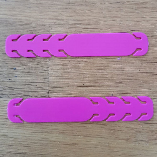 Elastisk stropp Justerbar &oslash;rebeskytter for maske N&deg;02 Fushia