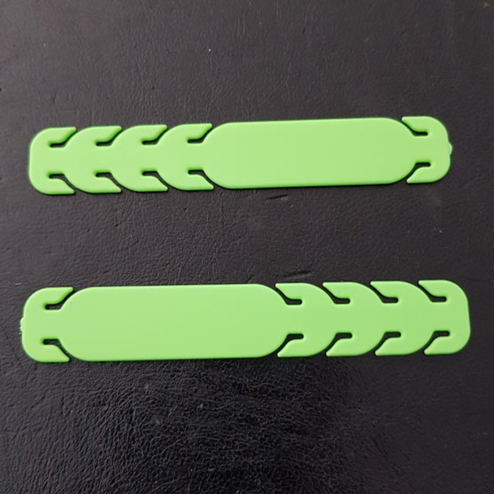 Elastisk stropp Justerbar ørebeskytter for maske N°02 Grønn