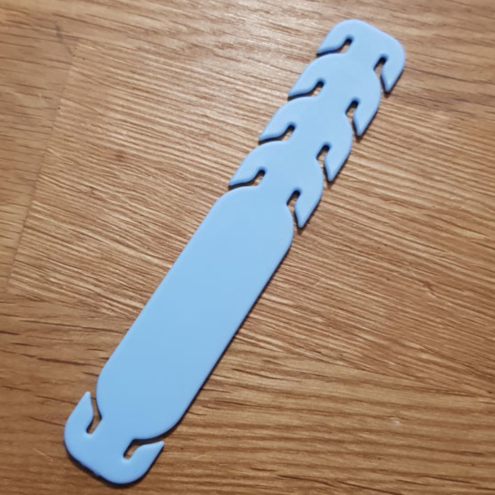Elastisk stropp Justerbar ørebeskytter for maske N°02