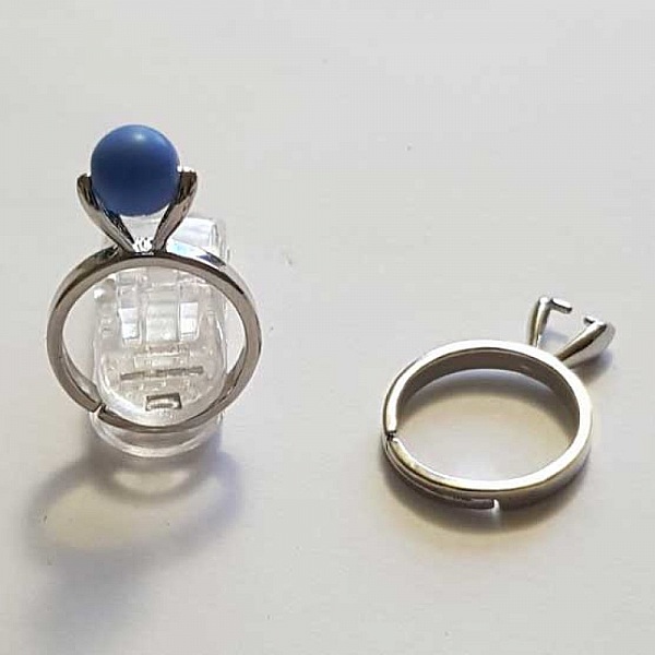 Bague R&eacute;glable Argent N&deg;03