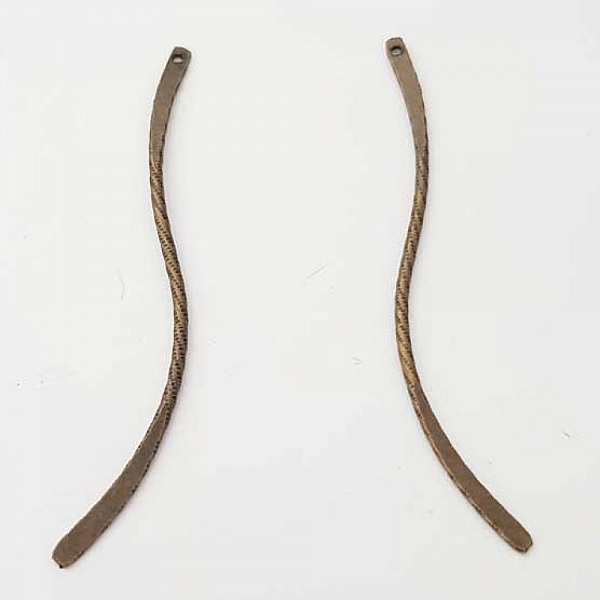 Bar Buet metallstang S&oslash;lv 1 ring N&deg;02 Bronse